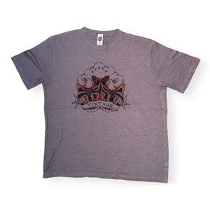 XL Ed Hardy Vintage Y2K Shirt traditional eagle print